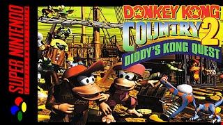 [Longplay] SNES - Donkey Kong Country 2: Diddy's Kong Quest [102%] (4K, 60FPS)