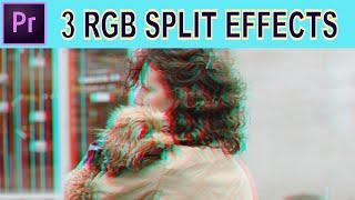 3 RGB Split Effects  - Adobe Premiere Pro Tutorial