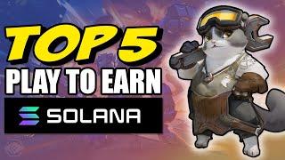 Top 5 Crypto Games On Solana Right Now!