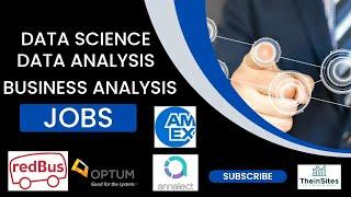Top 5+ Data Science Job Opportunities | Freshers | Experienced | Job Alert | Business Analyst | Jobs