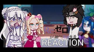 RE:Zero react to Subaru Natsuki [] Part 1