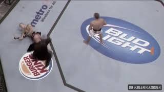 Хабиб vs Барбоза вертушка. Khabib vs Barboza