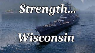 World of Warships | Wisconsin Strength | Wookie Legend