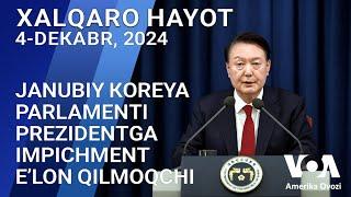 Xalqaro hayot - 4-dekabr, 2024-yil - Janubiy Koreya parlamenti prezidentni ishdan olmoqchi