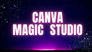 Canva AI Magic Studio: Full Walk Through!