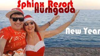 Sphinx Aqua Park Beach Resort Hotel Hurghada. New Year