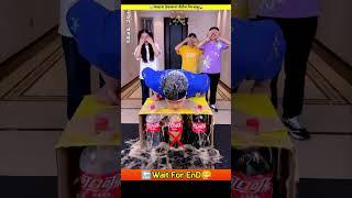 Mentose in coca cola or water challenge game.??#shorts #games #facts #challenge #viralchallenge