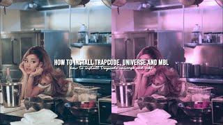 how to install trapcode, universe and mbl | leo & millie