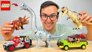 LEGO Jurassic Park Sets Review