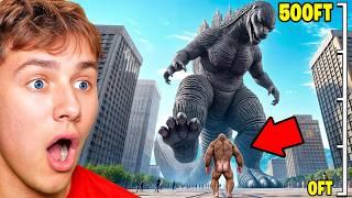 Reacting To MONSTER SIZE COMPARISON