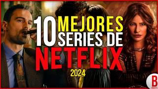 TOP 10 Mejores SERIES de NETFLIX 2024