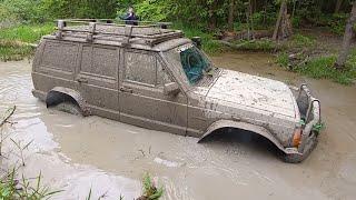 ️ УТОПИЛИ НИВУ, РАЗУЛИ ТРИ ДЖИПА // ЧИРОКИ, ЭСКАЛЭЙД, НИВА 4×4, ШНИВА, УАЗ // ВЫЕЗД С МИХАЛЫЧЕМ