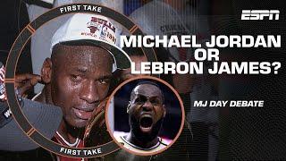 Michael Jordan Day debate  LeBron James is number two behind MJ! - Stephen A. Smith | First Take