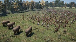 Far Cry 4 Massive Battles - 101 Men Vs 4 Elephants