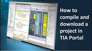 How to compile and download a project in TIA Portal | AEAB Pvt. Ltd. NOIDA |