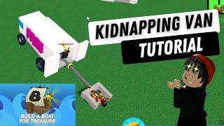 How to make a Kidnapping Van - Build A Boat #roblox