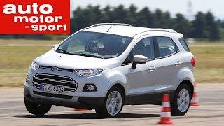 Fahrbericht Ford Ecosport 1.5 TDCi