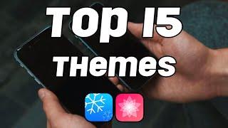 TOP 15 iOS 9 THEMES (Anemone & Winterboard)