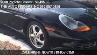 2000 Porsche Boxster for sale in DURHAM, NC 27703 at the THE