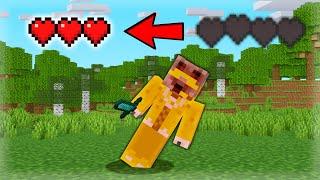 Minecraft Manhunt, You Die, You Lose a Heart...