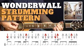 How to Correctly Play the Wonderwall Guitar Strumming Pattern