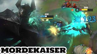 wild rift mordekaiser  new champion  gameplay rank challenger