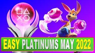 Easiest Platinum Games of May 2022 | Easy - Cheap - Fast & Crossbuy Platinum Games PS4, PS5