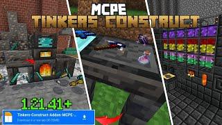 Tinkers Construct Addon (1.21) – MCPE/Bedrock Mod •|• Uday gaming