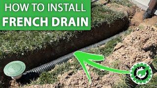 How to Install a French Drain | DIY•BRY