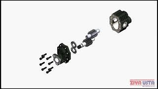 Change of direction for Hydraulic Gear pump - Hipomak Hydraulic