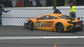 Mclaren MP4-12C mega crash!!!!!@24H Spa-Francorchamps-1080P*HD