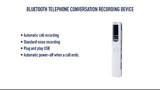 Bluetooth Telephone Conversation Recording Device from GadgetsAndGear.com