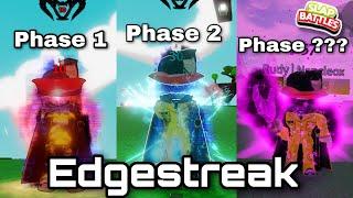 Edgestreak Showcase! ALL PHASES! (Killstreak + Edgelord) | Slap Battles Roblox