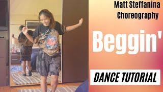 Dance Tutorial/ Måneskin - Beggin'/ Matt Steffanina Choreography/ ft Tati McQuay