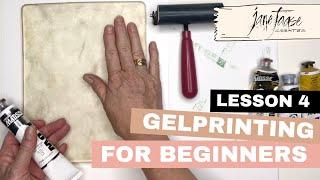 Lesson 4 - Gelprinting for Beginners - Rolling Technique