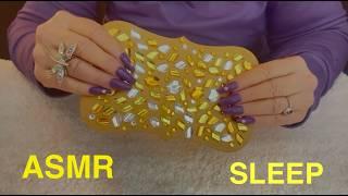 ASMR A SENSORY LULLABY for Sleep, Satisfying Tapping Scratching Crinkles No Talking