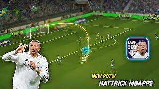 New Hat - Trick Mbappe is Unstoppable  | European Potw Mbappe | eFootball 25