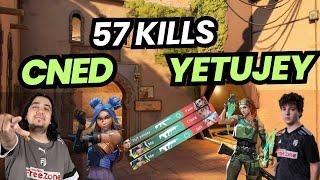 CNED YETUJEY DUOSU RADIANT ELODA 57 KILL ALIYOR | VALORANT RANKED