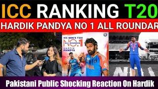 Pakistani Reaction On Hardik Pandya ICC No 1 T20 All Rounder