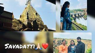 Savadatti | Naviluteertha Dam | Shubha Hegde vlog | vlog 1 |  #newchannel #keepsupporting #youtube