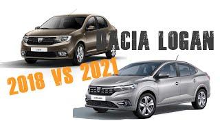 Dacia Logan 2018 VS 2021 - Old Dacia Logan vs New Dacia Logan