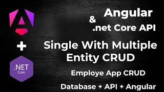 Angular + .NET API CRUD | One-to-Many Relationship | Employee Family Details