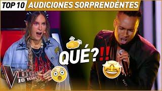 Las más SORPRENDENTES Audiciones a Ciegas en la historia de La Voz