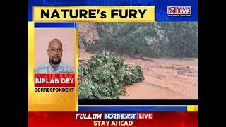 Heavy Rainfall In Meghalaya, Road Connectivity Snapped At Several Places