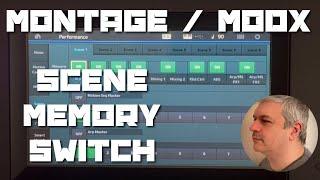 Yamaha Montage / MODX Plus - Tutorial 2: Scene Memory Switch