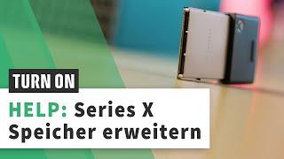 Xbox Series X: Speicher erweitern mit externer SSD