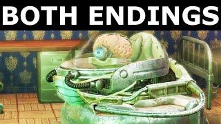 Fallout 4 Far Harbor - Brain Dead Quest - Both Endings - Kill The Murderer / Let Him Leave