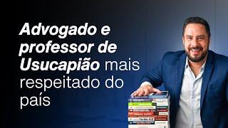 Advogado e professor de Usucapião mais respeitado do país.  Professor Julio Cesar Sanchez