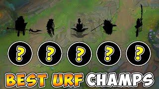 WE PLAYED THE 5 BEST URF CHAMPS ON ONE TEAM! (THIS IS NOT FAIR)