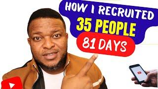 NETWORK MARKETING 2022 | HOW I RECRUITED 35 PEOPLE INTO MLM IN 81 DAYS